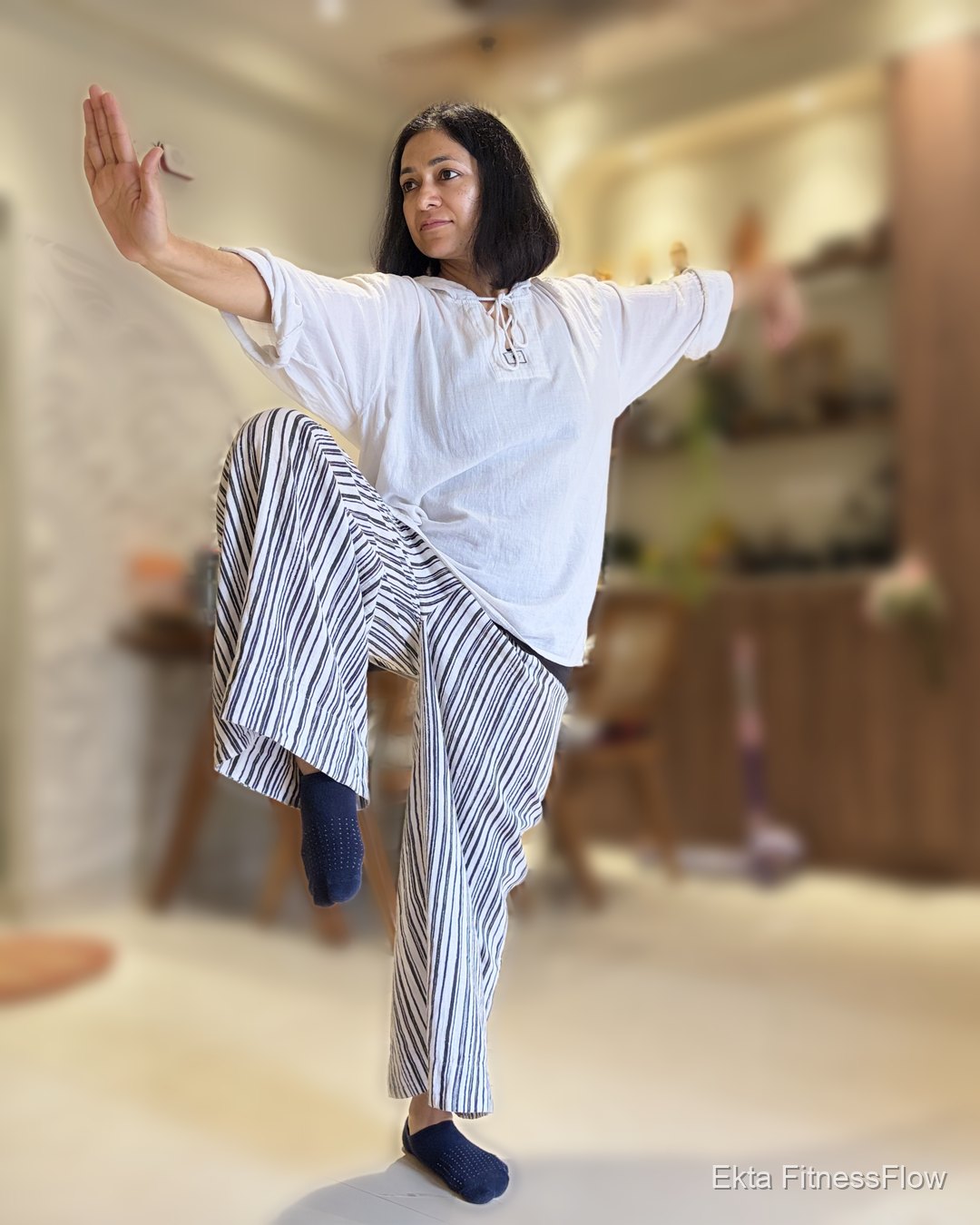 Ekta, today, at 40